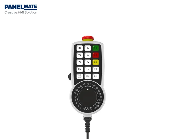 DC Hand held pendant stations HPS with 24V DC EtherCAT for Industrial Control Machine PanelMate
