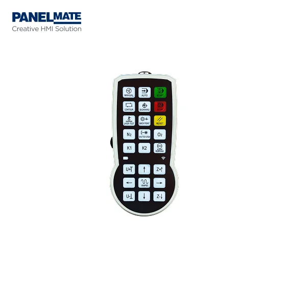 Endüstriyel Kontrol Makinesi için Basmalı Düğmeli Kablosuz El Tipi Kolye İstasyonu (HPS) PanelMate