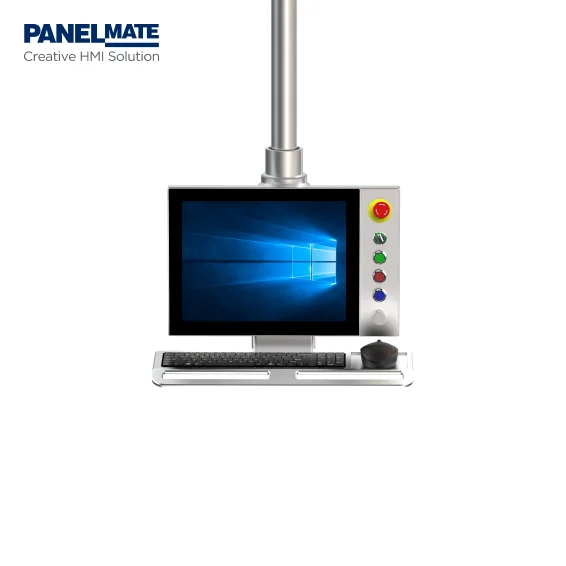 15 Inch Supported Arm Cantilever All-in-One PC with Intel Core 11th for Automation