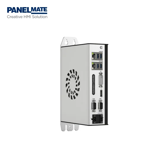 PC6970 Endüstriyel Mini Fan Box PC Codesys Intel Pentium G4400 Gbe LAN DIN Ray Montajlı Otomasyon Kontrol Cihazı